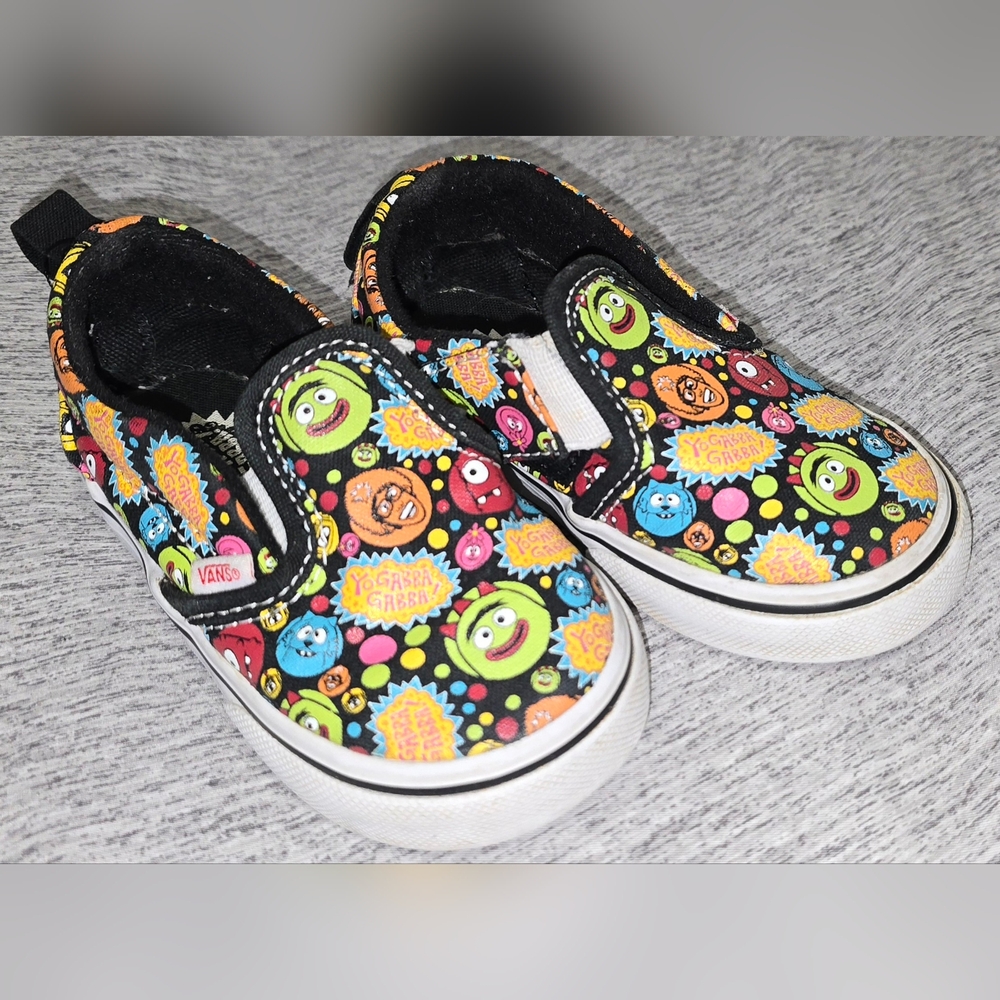 YO GABBA GABBA VANS SZ 6.5
